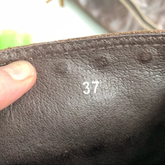 𝅺Brown's Couture Sacha Brown  Leather Tall Boots - Picture 6 of 6